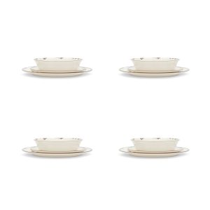 Fox Run Melamine Dinnerware Set  Ivory