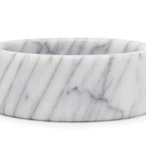 Fox Run 48758 Marble Wine Stand. White