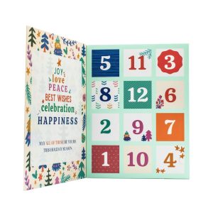 Don't AsK - 12 Day Mixed Metal Multi Colored Fashion Jewelry Advent Calendar