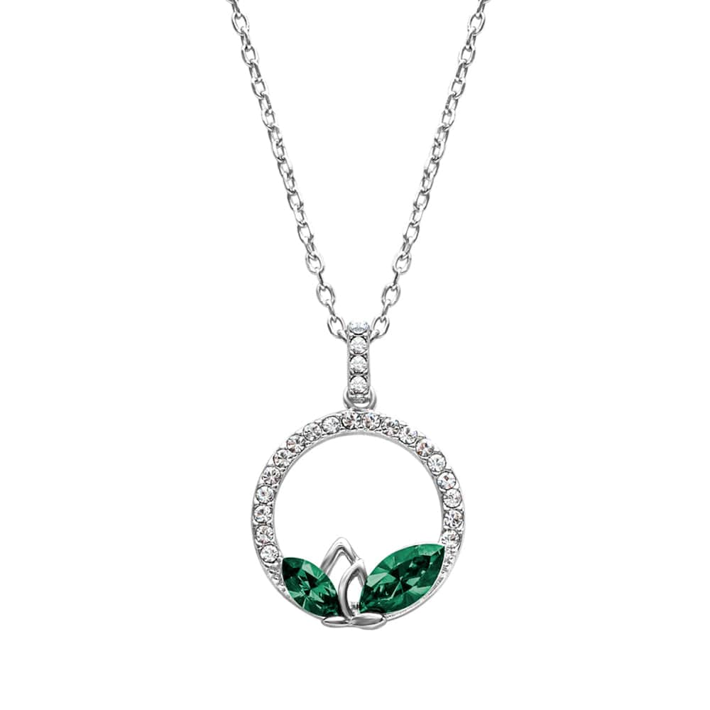 Elegant Dual Marquis Pav?? Pendant Necklace ? Embellished with Swarovski Crystals by callura - Image 11