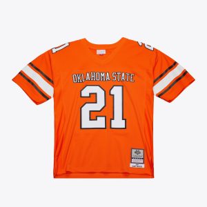 Mitchell & Ness Men's Ncaa Dark Jersey Oklahoma State Cowboys 1987 Barry Sanders
