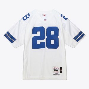 Mitchell & Ness Men's Nfl White Jersey Cowboys 2000 Darren Woodson