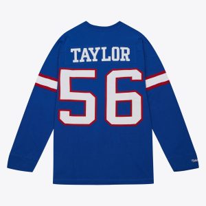 Mitchell & Ness Men's Nfl N&N Ls Tee Giants 1986 Lawrence Taylor
