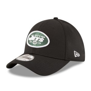New Era Men's Nfl New York Jets 3930 Stretch Fit Sideline Tech - Black - 11289347