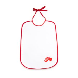 Nantucket Lobster Bib Cotton S/2