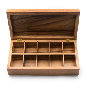 Ironwood Rectangular Tea Box