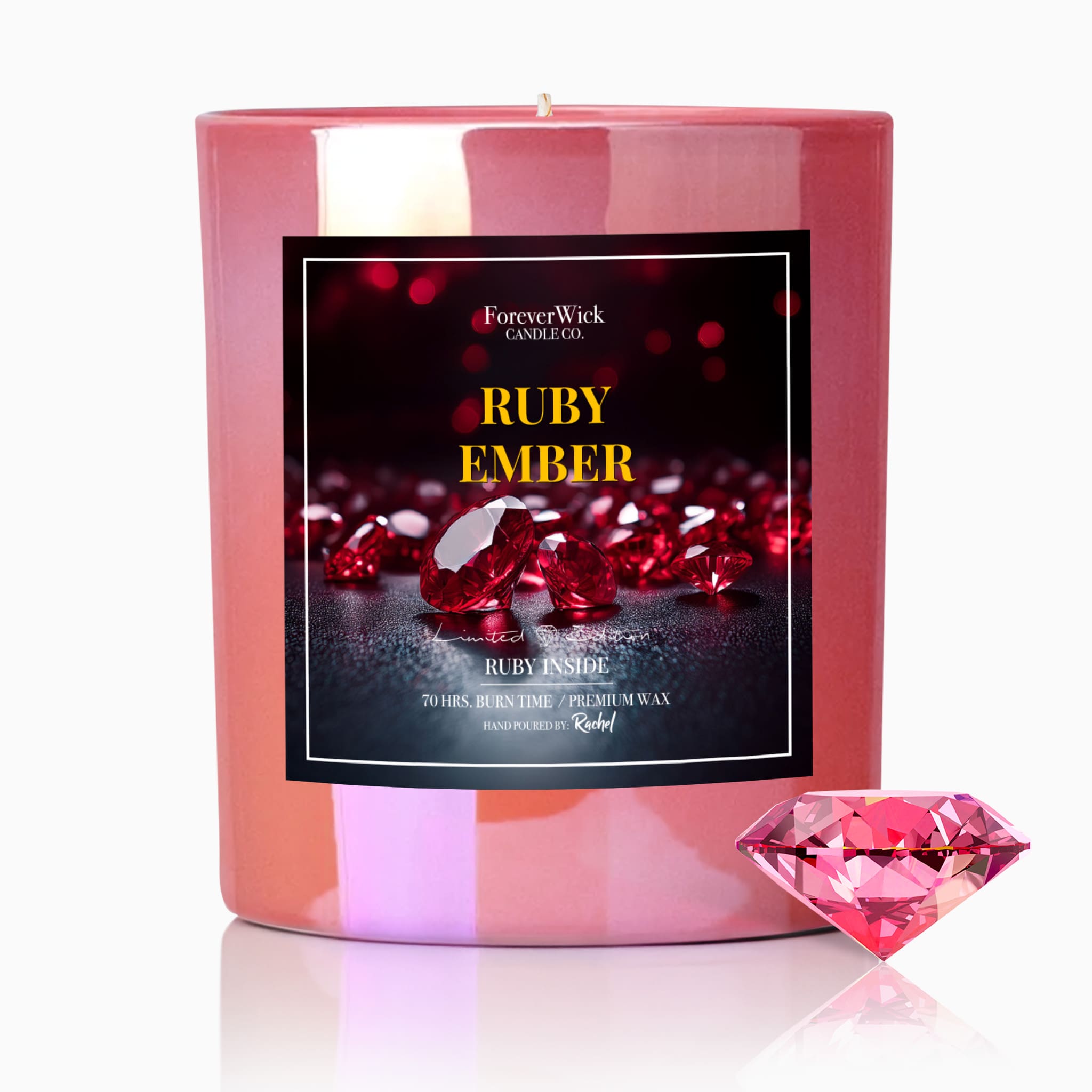 Ruby Ember Candle - Image 2
