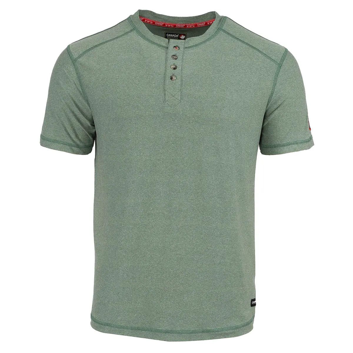 Canada Weather Gear Men's Trail Blazer Henley T-Shirt - Image 10