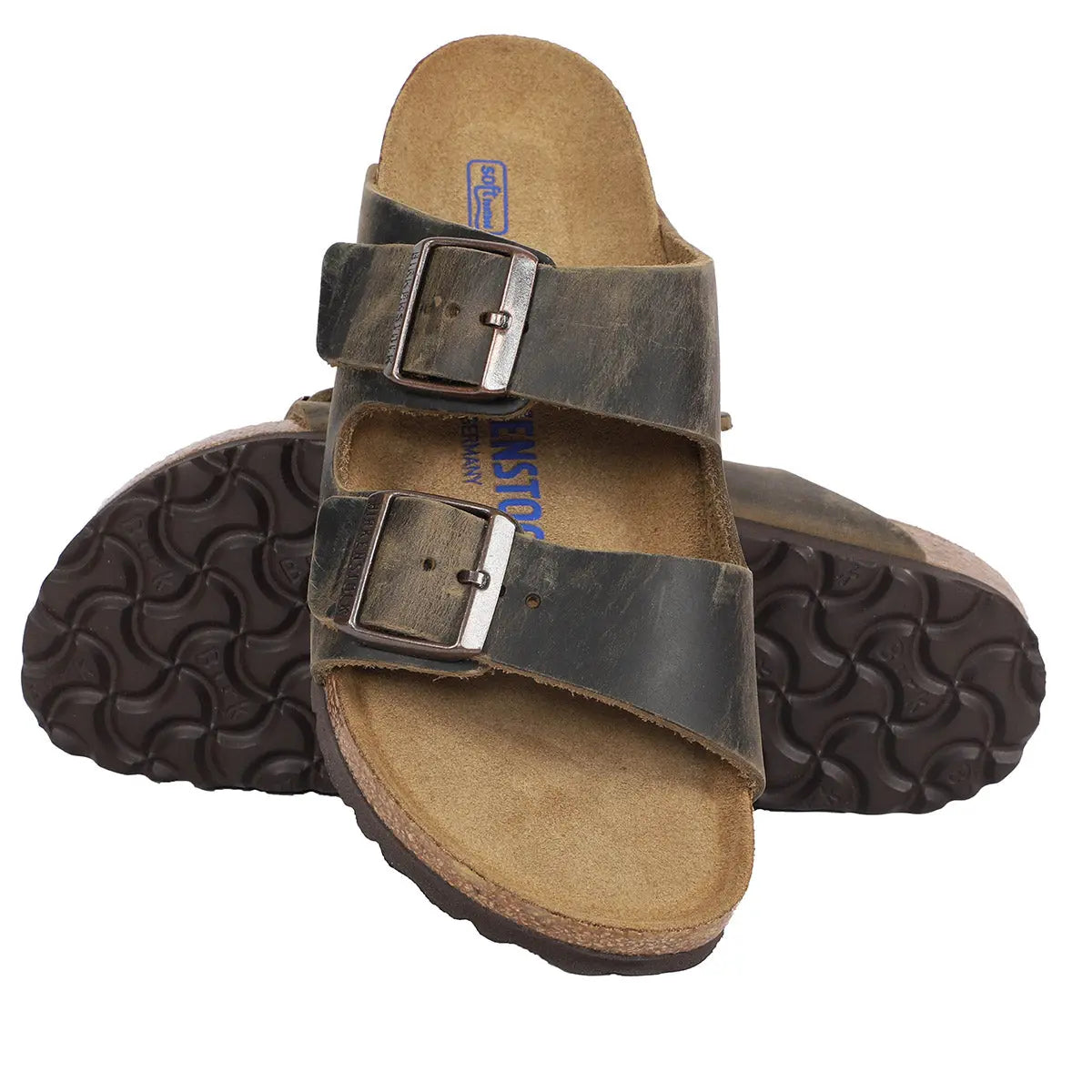 Birkenstock Arizona Soft Footbed Oiled Leather Sandals - Image 33