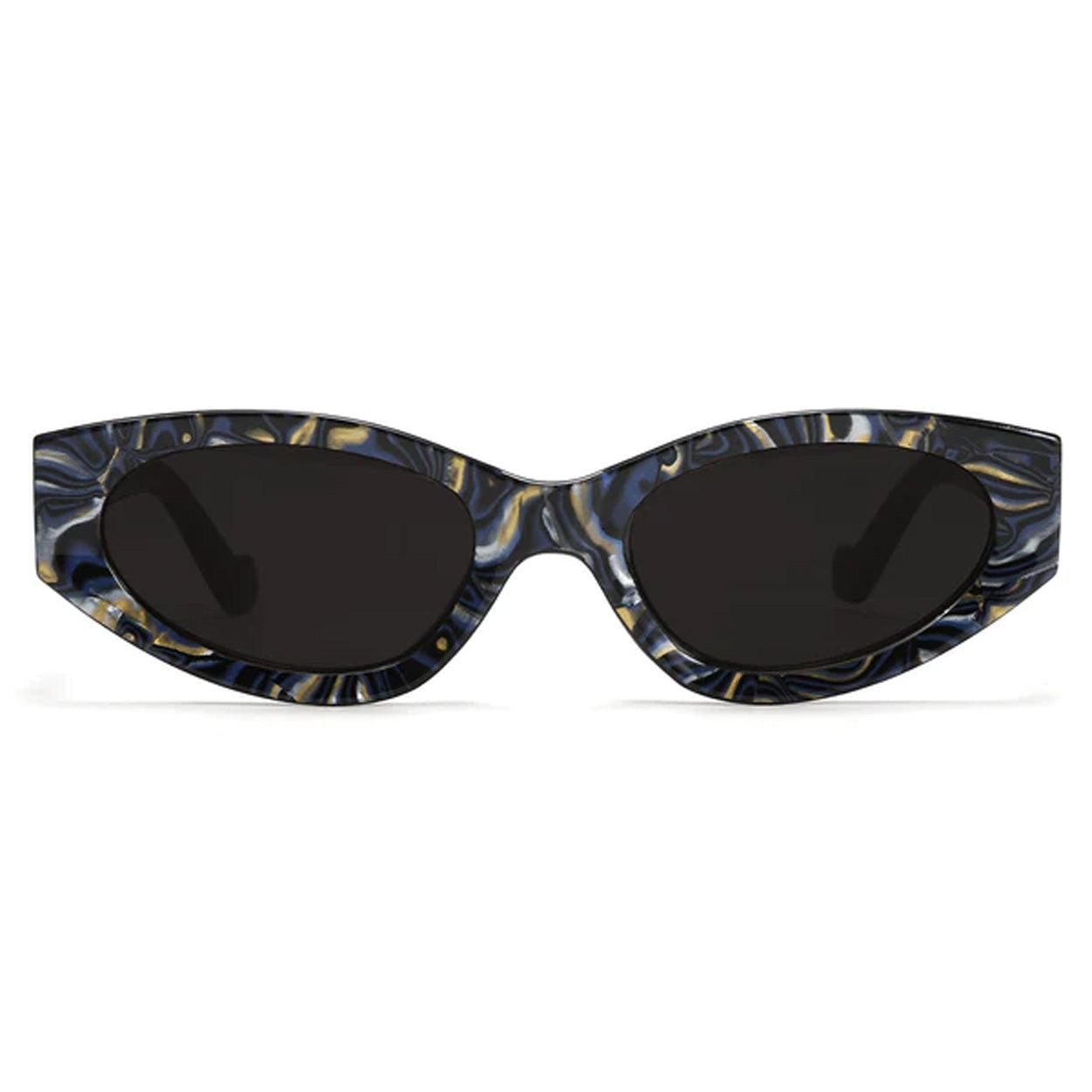 TopFoxx Kat x Money Moves - Dark Blue Women's Sunglasses - Image 2