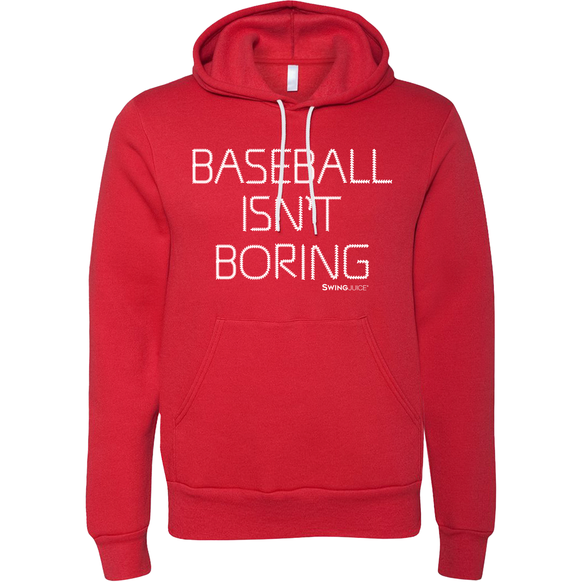 SwingJuice Baseball Official Baseball Isn't Boring Unisex Hoodie