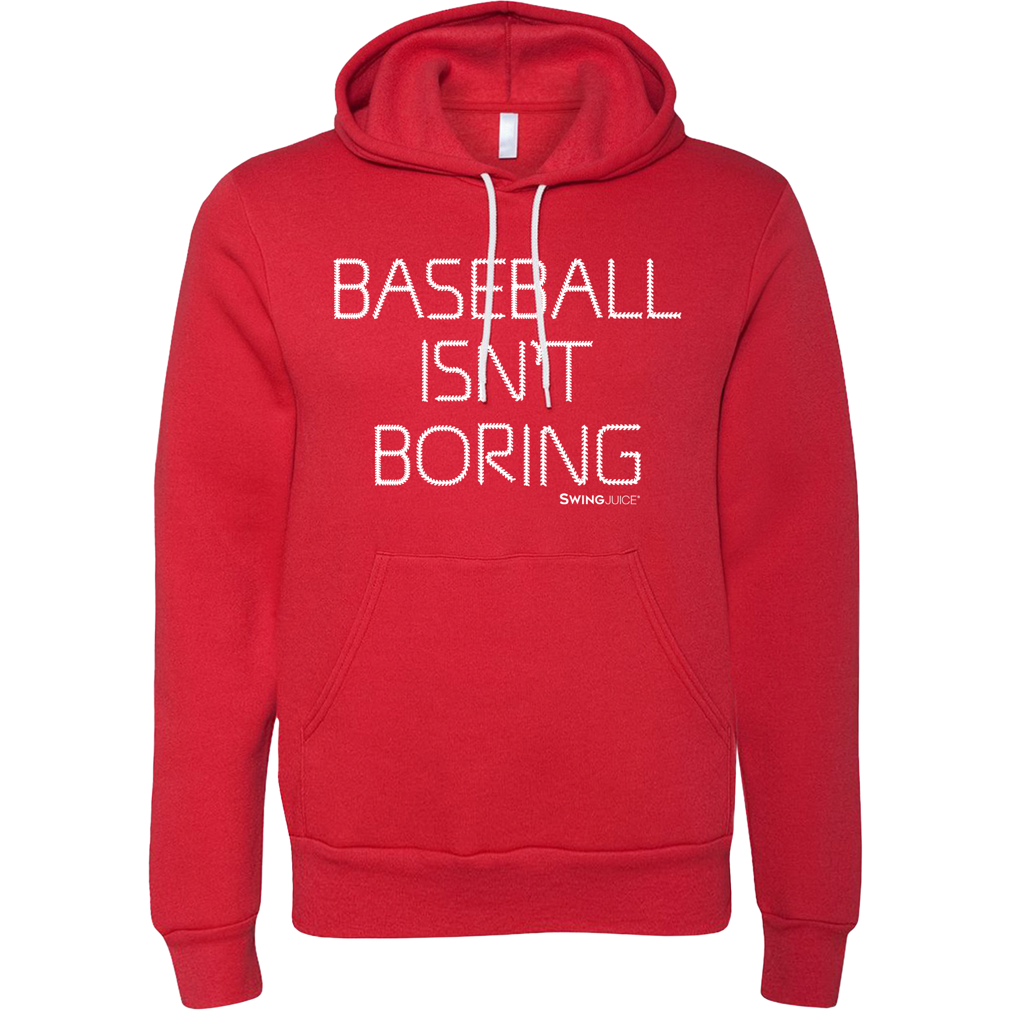 SwingJuice Baseball Official Baseball Isn't Boring Unisex Hoodie