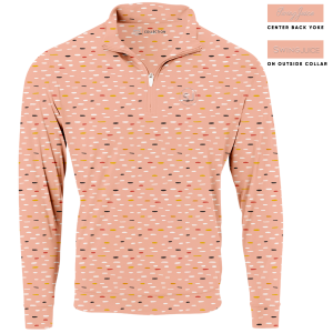 SwingJuice Golf Mid Century Nostalgia Men's Quarter Zip