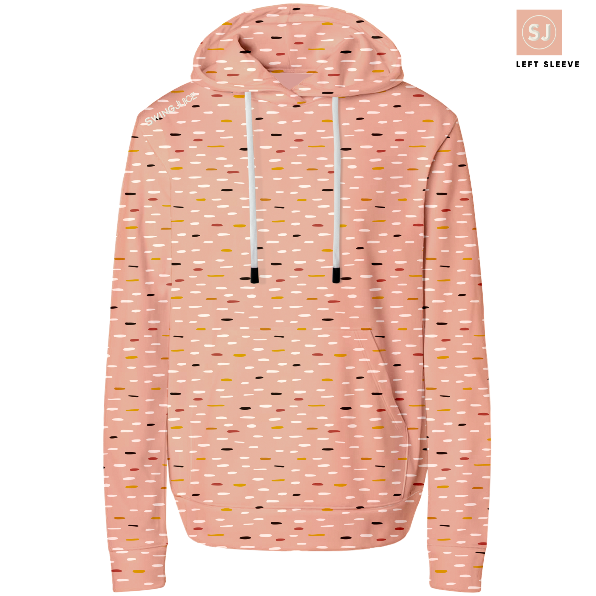 SwingJuice Golf Mid Century Nostalgia Men's Performance Hoodie