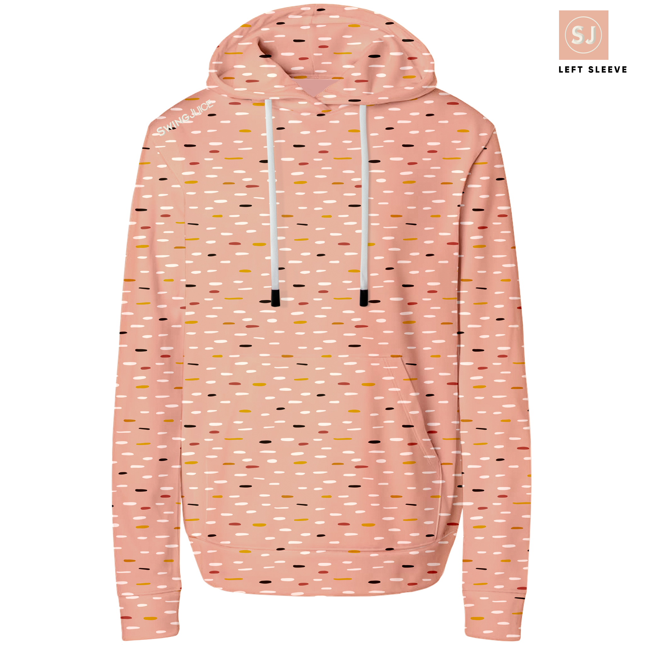 SwingJuice Golf Mid Century Nostalgia Men's Performance Hoodie