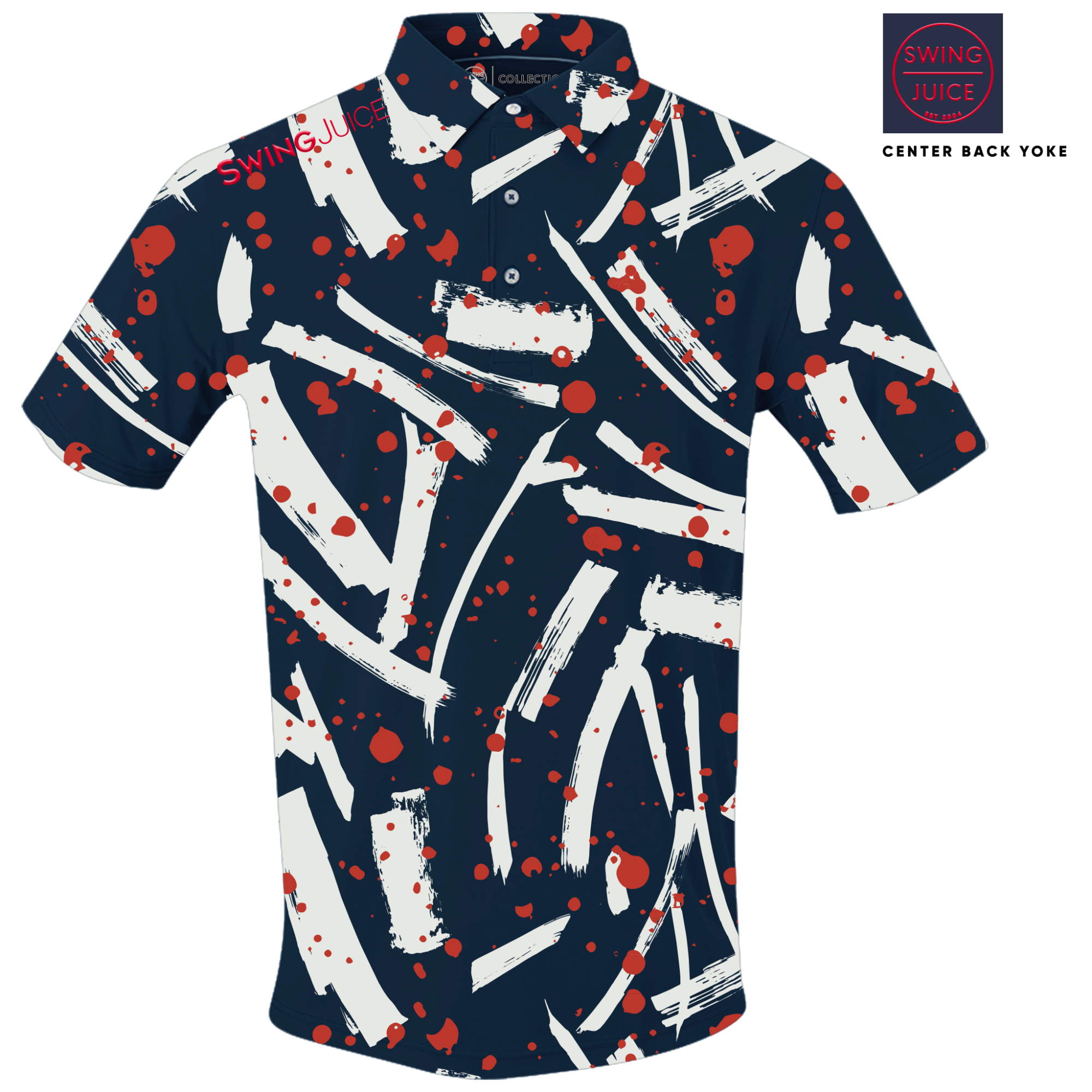 SwingJuice Golf Pollock Men's Polo