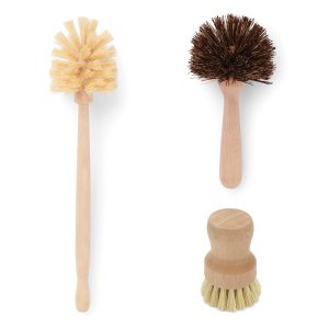 Fox Run Nat. Dish & Bottle Brush Set