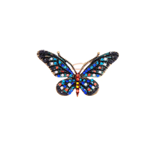 Multi Colored Butterfly Hair Pin