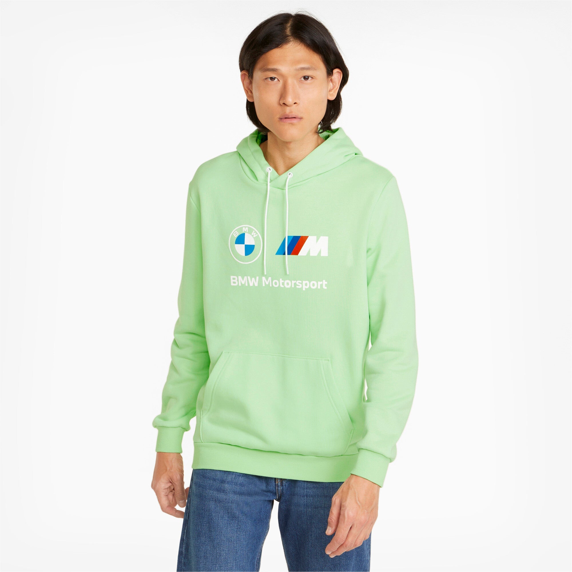 Puma Men's Bmw Motorsport Essential Fleece Hoodie - 532250-15 - Image 2