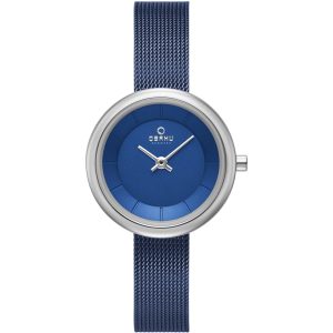 Obaku Women's Stille Arctic Blue Dial Watch - V146LXCLML
