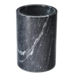 Fox Run Marble Utensil Holder Black