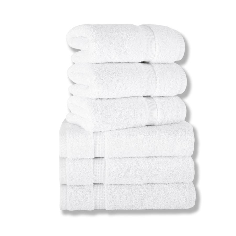 Classic Turkish Towels Villa Turkish Cotton Hotel Collection Hand Towels - 6 Pieces - Image 2