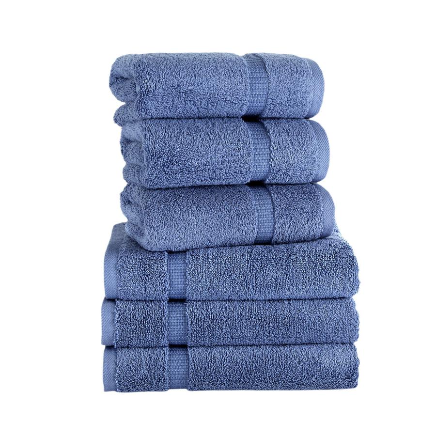Classic Turkish Towels Villa Turkish Cotton Hotel Collection Hand Towels - 6 Pieces - Image 8