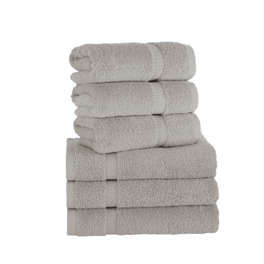 Classic Turkish Towels Villa Turkish Cotton Hotel Collection Hand Towels - 6 Pieces - Image 4
