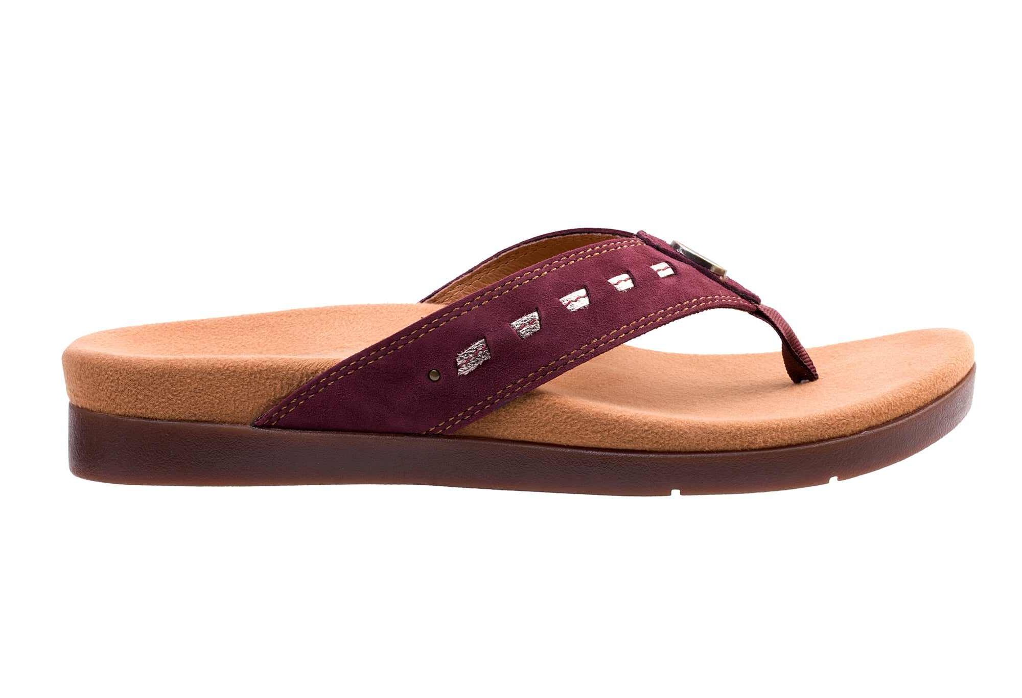 Spenco Laguna Stud Sandals - Medium