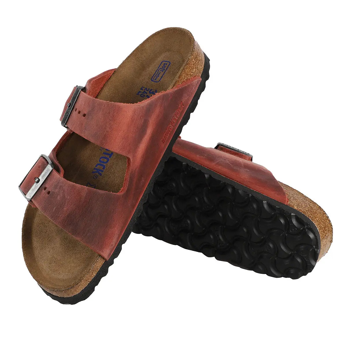 Birkenstock Arizona Soft Footbed Oiled Leather Sandals - Image 7