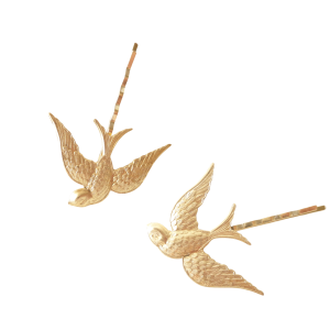 Swallow Hair Pins - Set Of 2