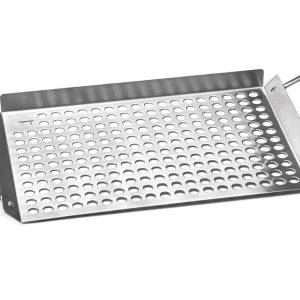 Outset Stainless Steel Grill Topper Grid. 11 x 7-inch