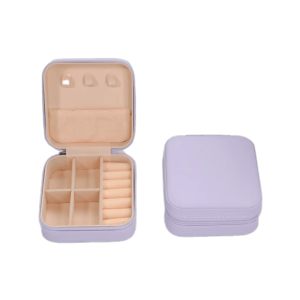 Violet Jewelry Mini Travel Case